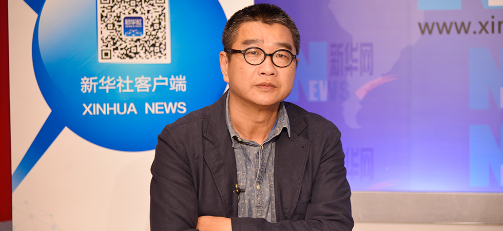 电影制片人,编剧,导演谢晓东接受新华社记者专访